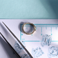 Damla Opal Küpe, 12 MM , 14K Sarı-Beyaz-Kırmızı Altın | LE00009O