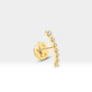 Süzme Pırlantalı Piercing, 8 MM , 1.2 MM, 14K Sarı-Beyaz-Kırmızı Altın | LP00005D