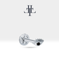 Siyah Pırlantalı Göz Piercing, 8 MM , 1.2 MM, 14K Sarı-Beyaz-Kırmızı Altın | LP00012B