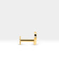 Hilal Pırlanta Piercing, 8 MM , 1.2 MM, 14K Sarı-Beyaz-Kırmızı Altın | LP00034D