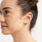 Tek Taş Pırlanta Piercing, 8 MM , 1.2 MM, 14K Sarı-Beyaz-Kırmızı Altın | LP00018D