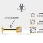 Tek Taş Pırlanta Piercing, 8 MM , 1.2 MM, 14K Sarı-Beyaz-Kırmızı Altın | LP00018D