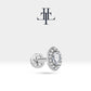 Markiz Pırlanta Piercing, 8 MM , 1.2 MM, 14K Sarı-Beyaz-Kırmızı Altın | LP00026D