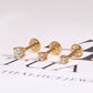 Tek Taş Pırlanta Piercing, 8 MM , 1.2 MM, 14K Sarı-Beyaz-Kırmızı Altın | LP00018D