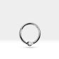 Amerikan Mıhlama Pırlantalı Halka Piercing, 10 MM , 1.2 MM, 14K Sarı-Beyaz-Kırmızı Altın | LC00033D