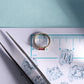 Baget Yakut Halka Piercing Küpe, 12 MM , 1.2 MM, 14K Sarı-Beyaz-Kırmızı Altın | LE00002R