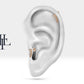 5'li Baget Pırlanta Piercing, 8 MM , 1.2 MM, 14K Sarı-Beyaz-Kırmızı Altın | LP00020D